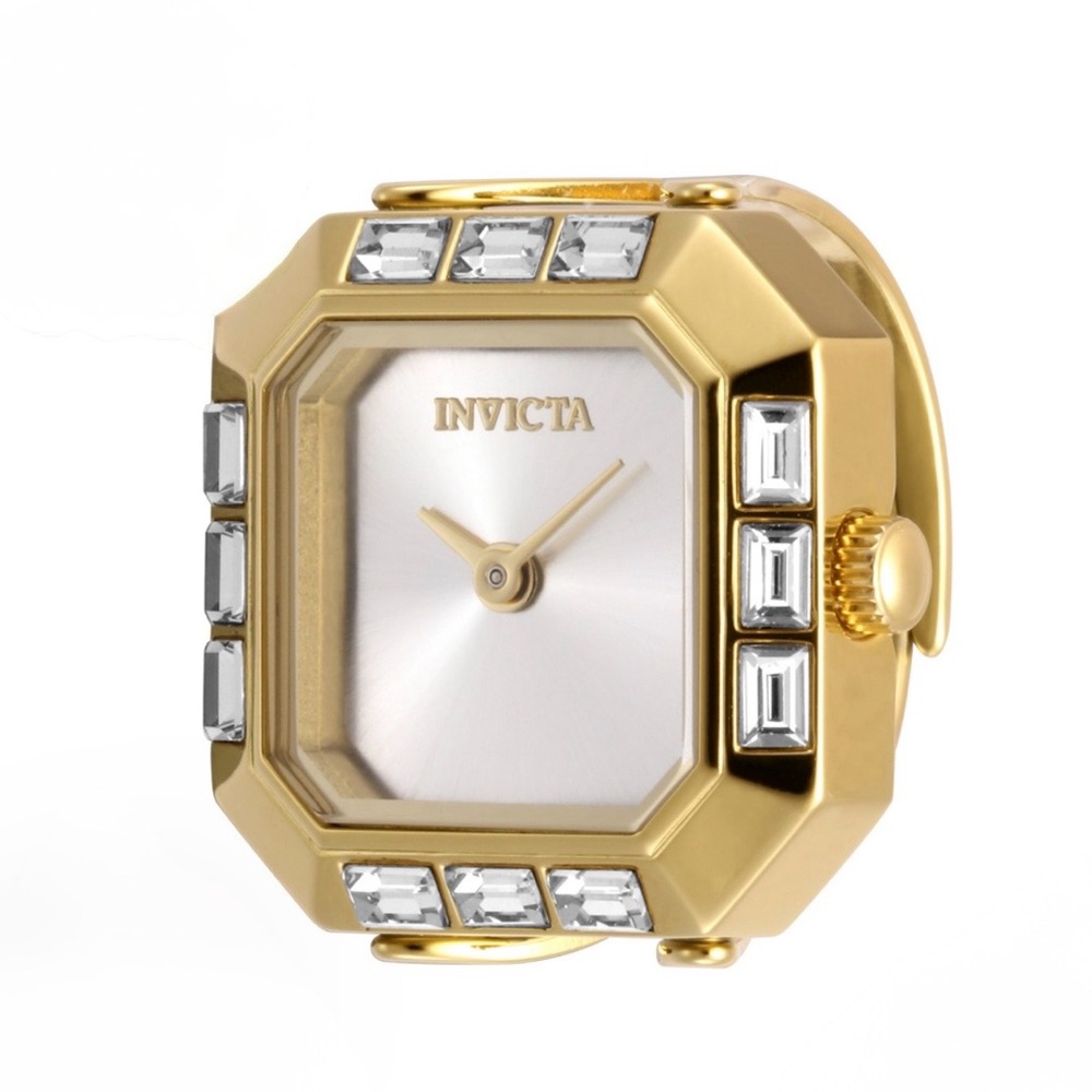 Invicta Mini Angel Women's Ring Watch - 21.5mm, Gold (49587)